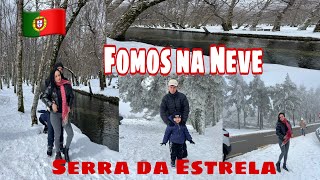 Fomos ver a Neve Serra da EstrelaCovão da Ametade🇵🇹 [upl. by Dadinirt]