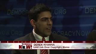 Former GOP Staffer Derek Khanna Says Indefinite Copyright Contradicts US Constitution [upl. by Linneman]