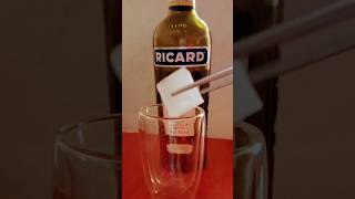 Ricard drink ✅😋 pastis alkohol [upl. by Ash]