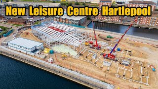 New Leisure Centre at Hartlepool Aug 6th 2024 [upl. by Egedan]