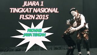 JUARA I TINGKAT NASIONAL  LOMBA PANTOMIM FLS2N 2015 [upl. by Akeimahs]