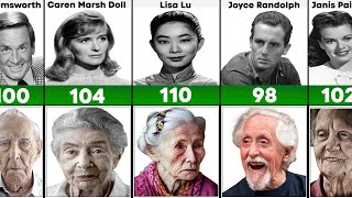 Top 40 Oldest Living Celebrities Over 90  2023 [upl. by Dlarej921]