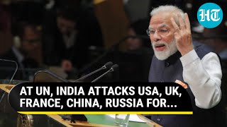 For How Long India Openly Attacks USA UK France China Russia Over UNSC Expansion  Watch [upl. by Jehu871]