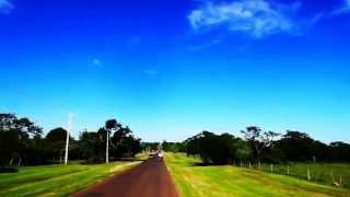 Holiday Paraguay Bundesland Cordillera Landstrasse in Paraguay [upl. by Akimed]