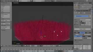 Blender 26  Quick Tip Tutorial Hair Particles and Color Ramp [upl. by O'Mahony]