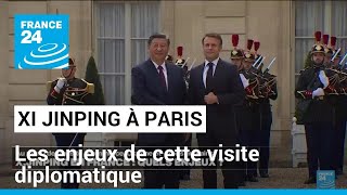 Xi Jinping en visite à Paris  quels enjeux  • FRANCE 24 [upl. by Lasyrc]