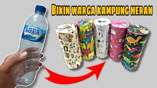 Cara Membuat Celengan Dari Botol Bekas Yang Bikin Tetangga Nyinyir  Ide Kreatif [upl. by Moonier319]