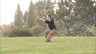 Power kiting jumping and scudding with HQ Beamer TSR 7m [upl. by Zetnahs]