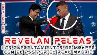 🔴¡LOSTITULARES DE JUEVES🔴 REVELAN las PELEAS entre MBAPPE y PSG por el REALMADRID 💥 [upl. by Kcira]