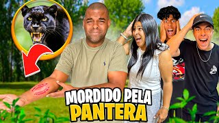 🌟MORDIDO PELA PANTERA 😂😅”Estevão e Gabriel e família 😂❤️ [upl. by Oraneg267]