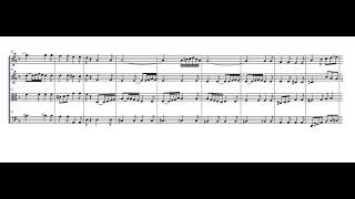 Gigue for woodwinds from Menuet amp Gigue piece  Toni Tudurí [upl. by Shaya653]