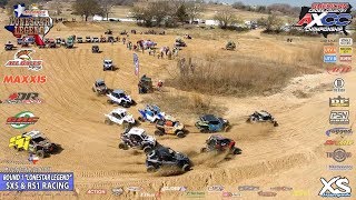 AXCC SXS amp RS1 Racing  Round 1 Texas LONESTAR LEGEND 2019 [upl. by Yeta]