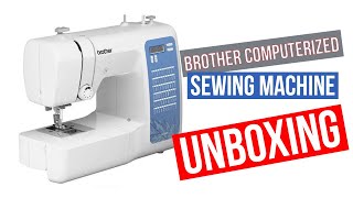 Brother Computerized Sewing Machine CE6080T  Unboxing  Best Sewing Machine for Home Use [upl. by Newra448]