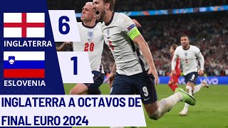 INGLATERRA VS ESLOVENIA 3RA RONDA EUROCOPA 2024 GAMEPLAY FC 24 [upl. by Acinhoj]