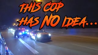 Street Racers vs COPS Crazy CHASES  HUGE Crashes and Close Calls  ILLEGAL Street Racers 34 [upl. by Lacie]