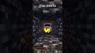 Minecraft Trap 999 IQ shorts [upl. by Banyaz52]