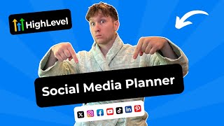 GoHighLevel Social Media Planner Tutorial  SMMA [upl. by Elvis398]