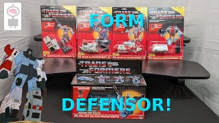 Protectobots Form DEFENSOR  Transformers G1 Defensor Review [upl. by Enninaej]