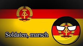 Soldaten marsch  Música da Alemanha Oriental [upl. by Enirehtacyram]