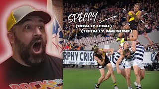 Newfoundlander Reacts To Australian Rules Football [upl. by Leibrag]