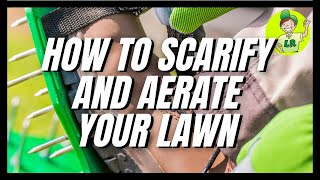 How to scarify and aerate your own lawn explained [upl. by Maziar]