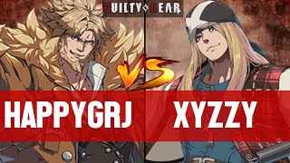 【GGST Ver 204】HAPPYGRJLEO vs XYZZYAXL [upl. by Rumery]