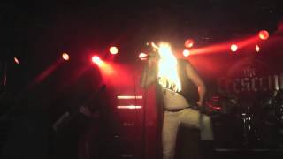 The Crescent  Black Flame Of Satan Burning Enochian Crescent cover Live at Steelfest 2452013 [upl. by Child]