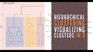 Visualizing clusters in R  Hierarchical clustering [upl. by Sturdivant]