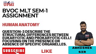 BVOC SEM1 HUMAN ANATOMY AND PHYSIOLOGY SOLVED ASSIGNMENT QUESTION3 BY DR ABHISHEK KUMAR JAMIAN [upl. by Cavill]