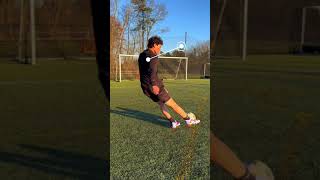 Kylian Mbappe shot breakdown ⚽️soccer football footballtraining tutorial mbappe kylianmbappe [upl. by Tterag]