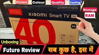 Xiaomi 40 Inch Smart Tv 5A  Xiaomi 40 Inch Smart Tv Review  Mi 5A 40 Inch Tv  Mi 5A  Xiaomi 5A [upl. by Cesar]