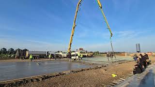 Time lapse concrete placement [upl. by Adolph64]