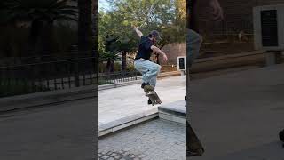 tailslide heelflop out skateboarding freestyle [upl. by Derdlim128]