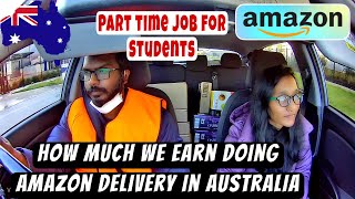 Amazon delivery job  Australia Telugu Vlogs  Melbourne  NiNa vlogs [upl. by Zebulon286]