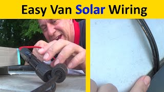 3 Ways To Run Solar Panel Wires Into Your Camper VanMinivan For Van Life [upl. by Edmunda]