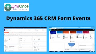 Dynamics 365 CRM Form Events [upl. by Anitteb94]