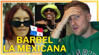 Reacción BARBEL  LA MEXICANA VIDEO OFICIAL 4 DEL EP A Y V [upl. by Twila]