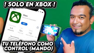 ¿Cómo Usar mi Celular Android como CONTROL para XBOX ONE o SERIES XS [upl. by Anoniw]