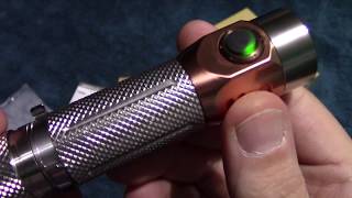 AstroLux S42S Flashlight Review [upl. by Annhej]