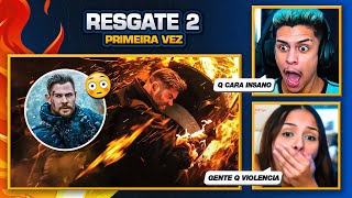 Resgate 2  FILME COMPLETO React em Casal 🔥 [upl. by Ahsinrat]