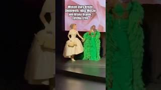 Wicked Stars Kristin Chenoweth Idina Menzel Pose join Ariana Grande Cynthia Erivo [upl. by Darrey]