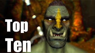 Top Ten Dead Thralls of Skyrim [upl. by Cyn]