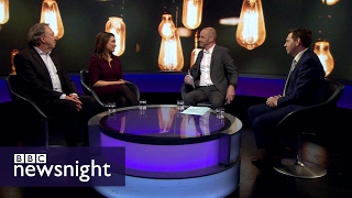 Theresa Mays gone dark media strategy DEBATE  BBC Newsnight [upl. by Attenad]