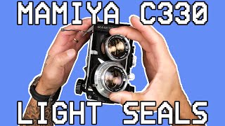 Mamiya C330 Light Seals and Light Leaks [upl. by Danielson]