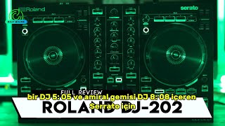 Roland DJ 202 Controller Genel Bakış [upl. by Cammie698]