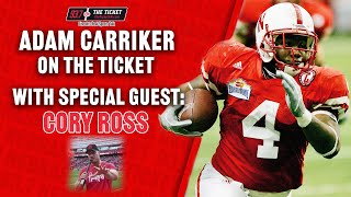 INTERVIEW Exhuskers RB Cory Ross talks with former teammate Adam Carriker [upl. by Noyar]