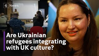 How Ukrainian refugees are handling cultural integration in ethnically diverse areas of the UK [upl. by Latona]