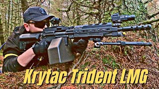 Krytac Trident LMG in action at Section8 [upl. by Cassidy]