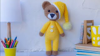 URSO AMIGURUMI 🐻  FÁCIL E RÁPIDO  amigurumi receita  crochet [upl. by Broida491]