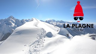 La Plagne Off Piste Grande Rochette 4K [upl. by Okin]